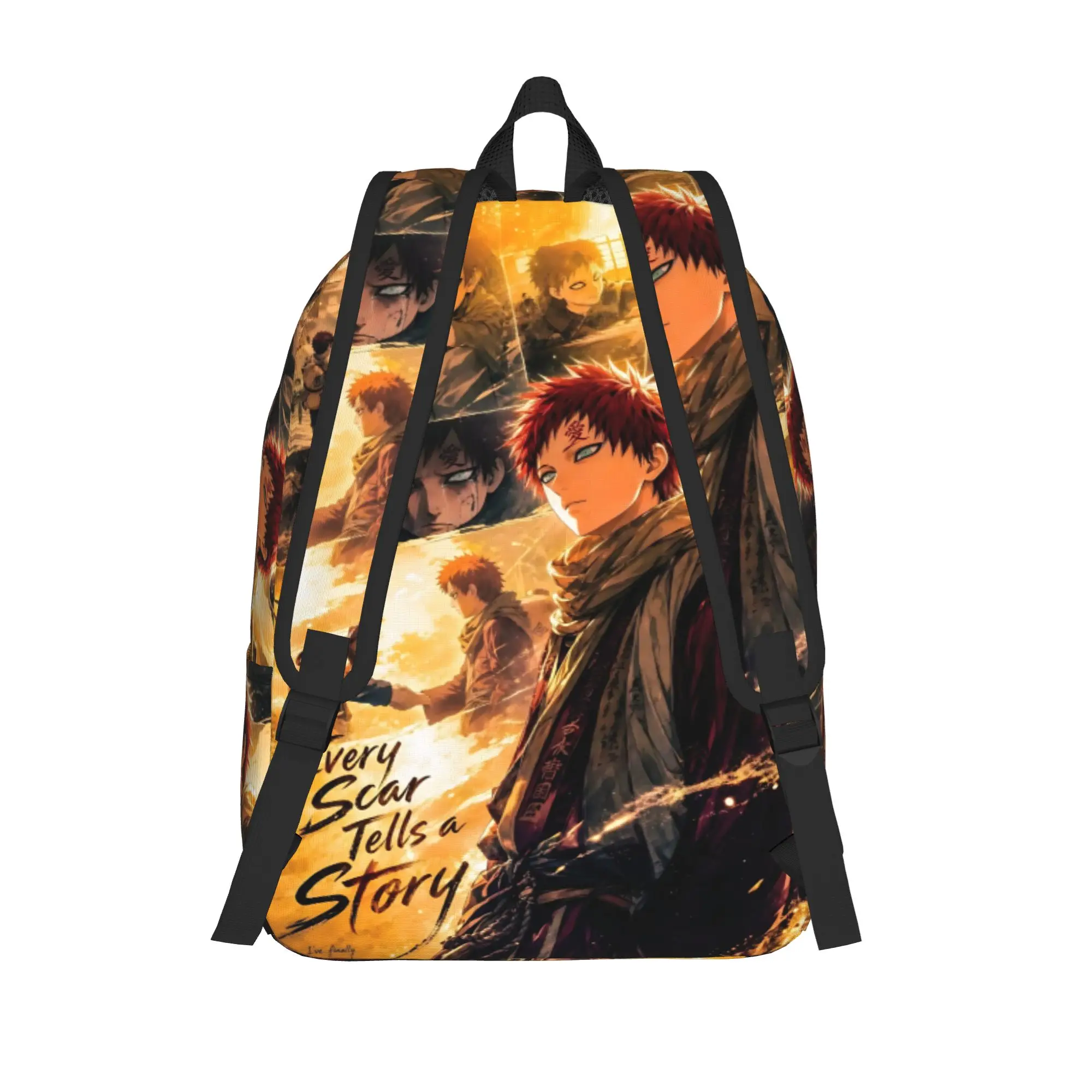 Fashion Naruto Anime Theme Backpack  Mochilas Super Quality Camping Retro Washable Rucksack