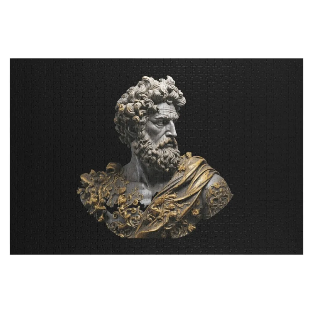 

Marcus Aurelius - The Regal Stoic Jigsaw Puzzle Photo Personalized Gifts Photo Custom Anime Name Wooden Toy Puzzle