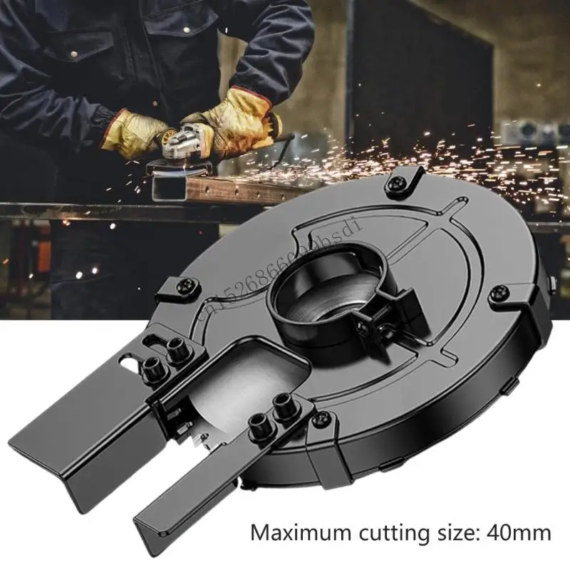 

Heavy Duty Angled Grinder Dust Shroud Protective Cover for Enhancing Safety and Clean Cutting In Homes Garage Projects