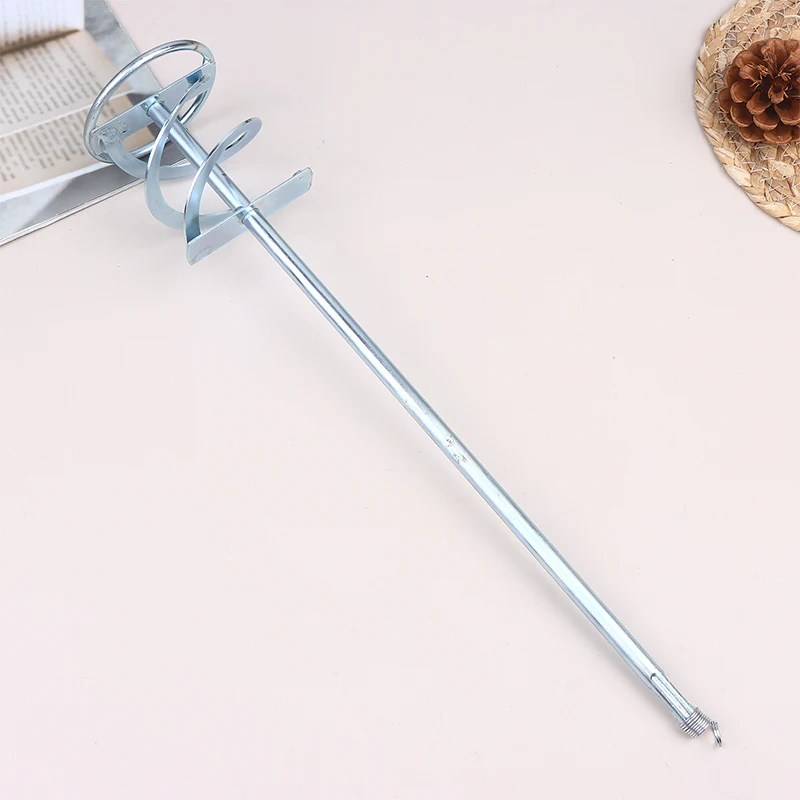 

1Pc 400x80MM Mixing Paddle Rod Paint Mud Mixer Electric Concrete Bucket Mortar Stirrer For DIY Paint Dry Mix
