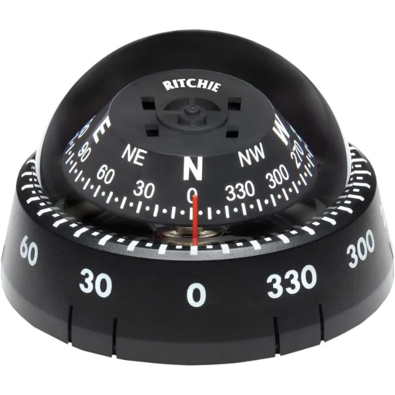 

Kayaker Compass Ritchie XP-99, Kayaker Surface Mount Compass, 2.75-inch Dial,Black