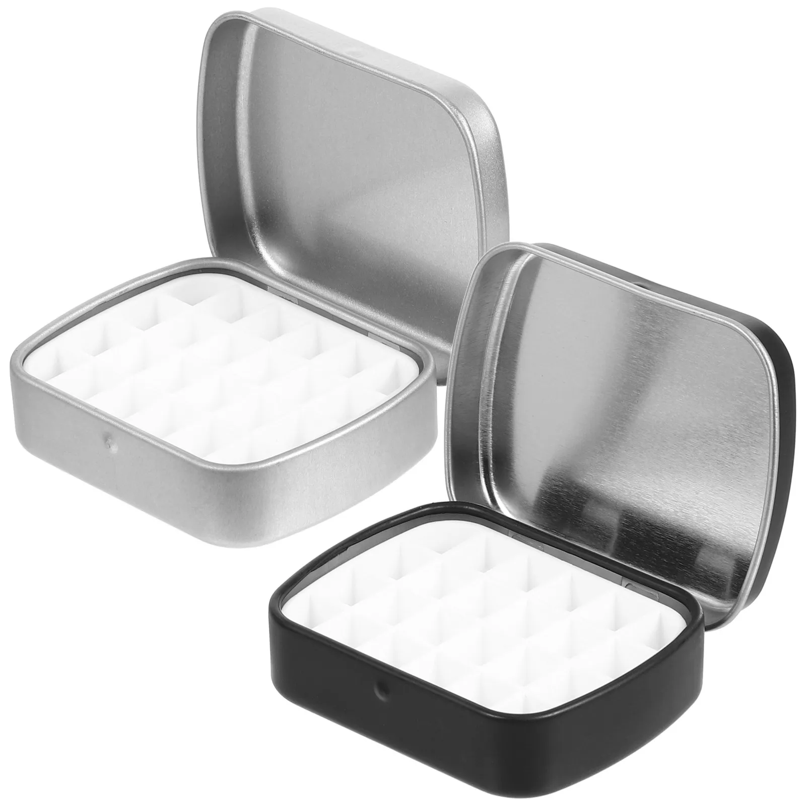 2-pecas-de-caixa-de-paleta-de-aquarela-com-compartimentos-bandeja-de-armazenamento-kit-de-pintura-para-viagem-ao-ar-livre-bandeja-de-mistura-de-metal