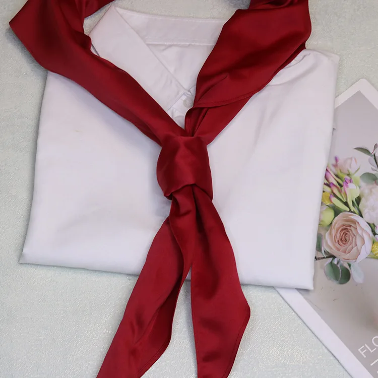 New Multi Colored Scarves Clothing Accessories School Uniforms Girls' Bow Ties Sailor Suits Clothing with Triangular Scarves