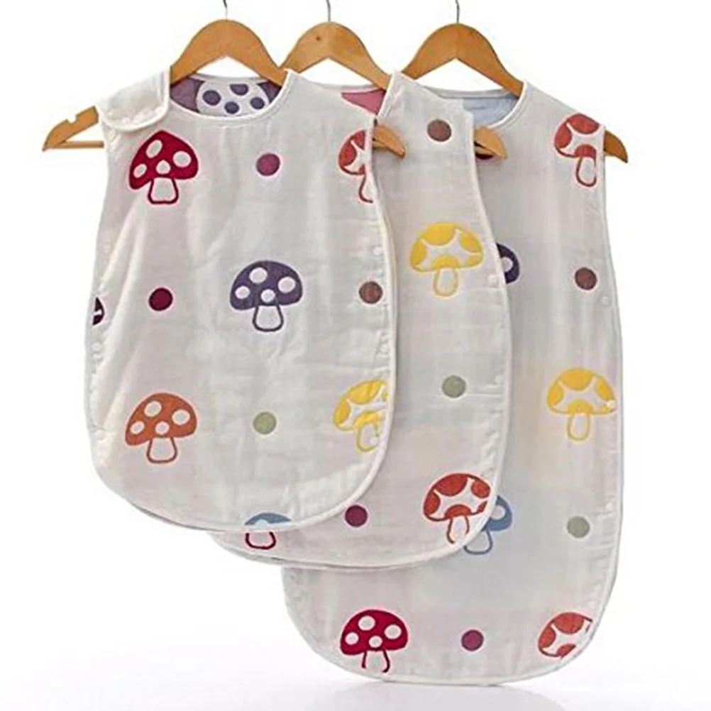 Baby Sleep Sack Cotton Wearable Blanket Soft Breathable Sleeping Bag for Newborn Swaddle Toddler 0-3 Years Lightweight Cozy