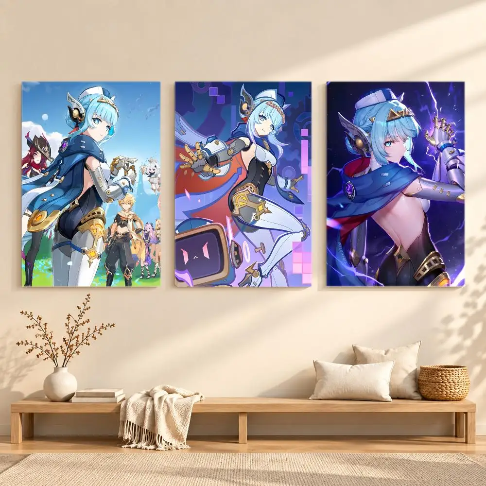 Original Character F-Fantasy Character Poster Series Print Unframed Aesthetic Wall Decor Gift Living Room Bedroom