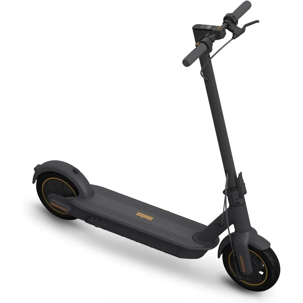 Ninebot MAX Foldable Electric Scooter, Power by 350W/450W Motor, Long Miles Range, 18.6/22 mph, Dual Suspension