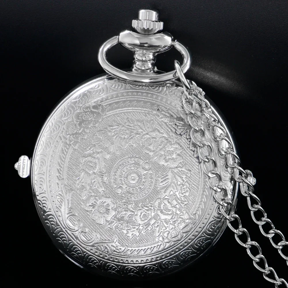 Nieuwkomer Luxe Zilver/Goud Vintage Ketting Dames Neutraal Zakhorloge Tijdsimulatie Ontwerp Quartz Klok Cadeau ア ン ル ー ク