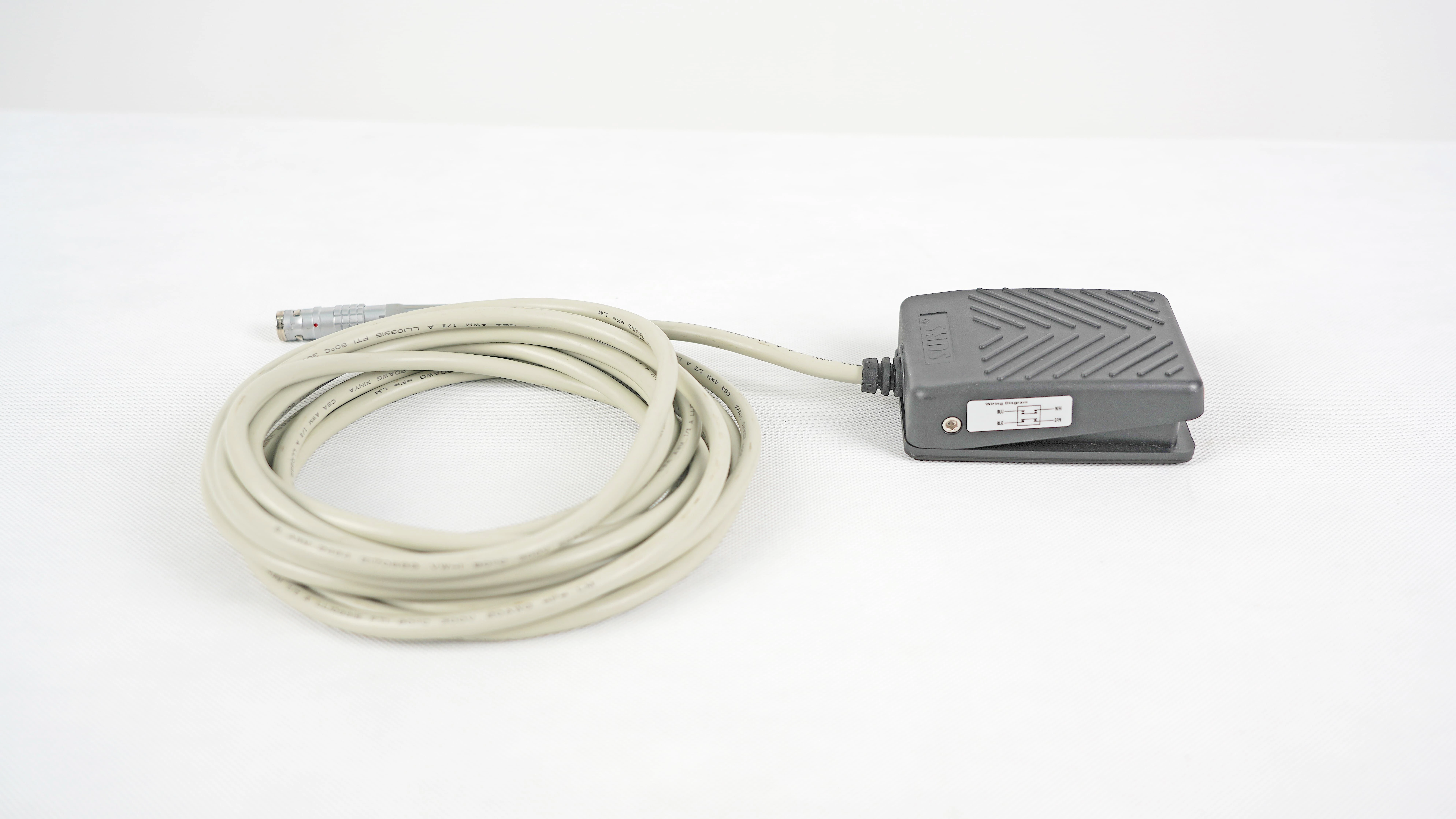 Heavy Duty Foot Switch for Insufflator Operation Durable Foot Pedal Control Accessory for Surgical and Laparoscopic Systems