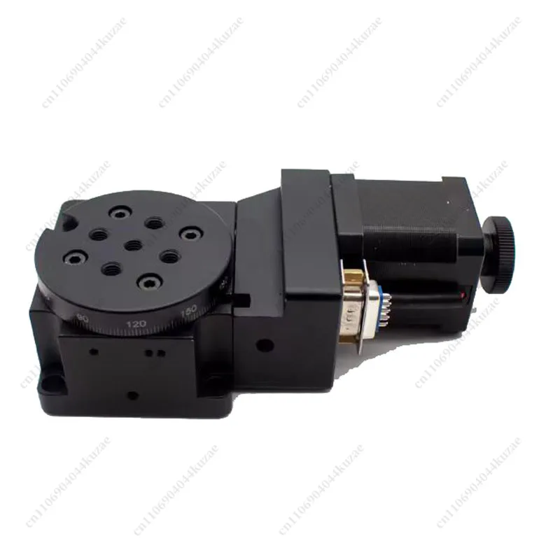 Y200RA60 Electric Rotary Stage, 60mm Diameter 360° Precision Indexing Turntable
