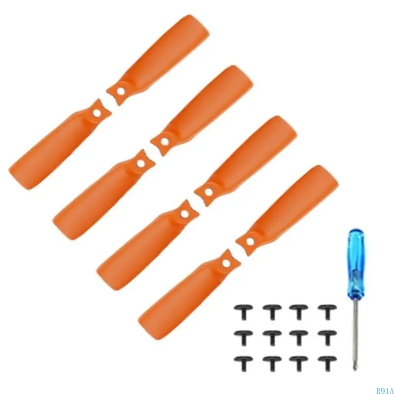 

R91A 8pcs Replacement Propellers Low Noise For Flip Easy Application