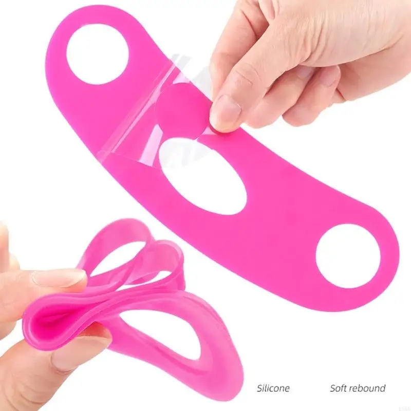 e65f 재사용 가능한 페이스 슬리밍 스트랩, V 라인 마스크, 페이스 리프트 테이프, chins up 패치, V 모양 슬리밍 페이스 마스크