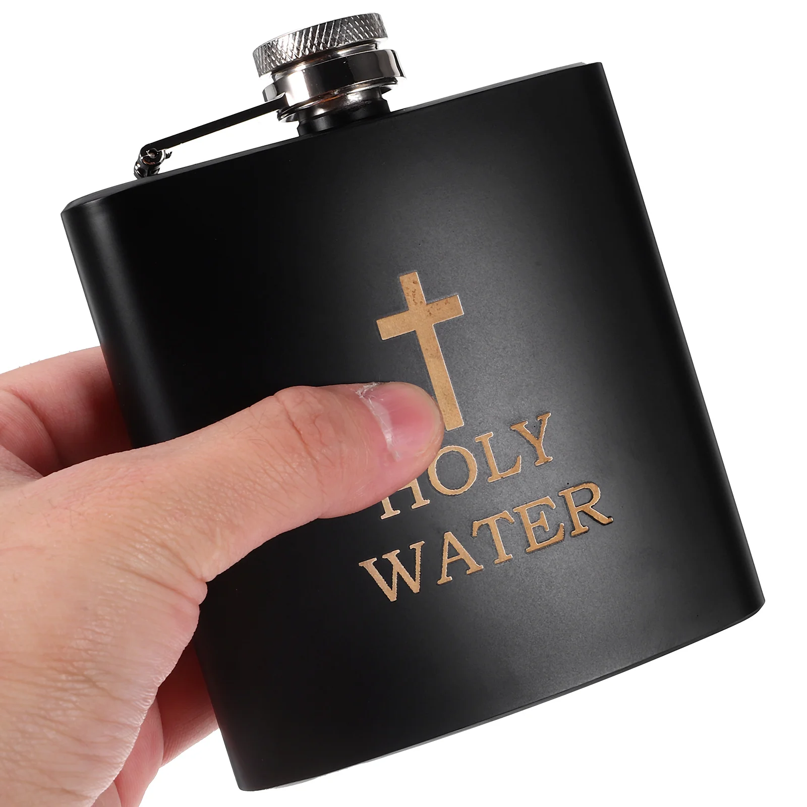 Baptismal Bottle Hip Flask Whiskey for Men Travel Kettle Waterbottle Metal Outdoor