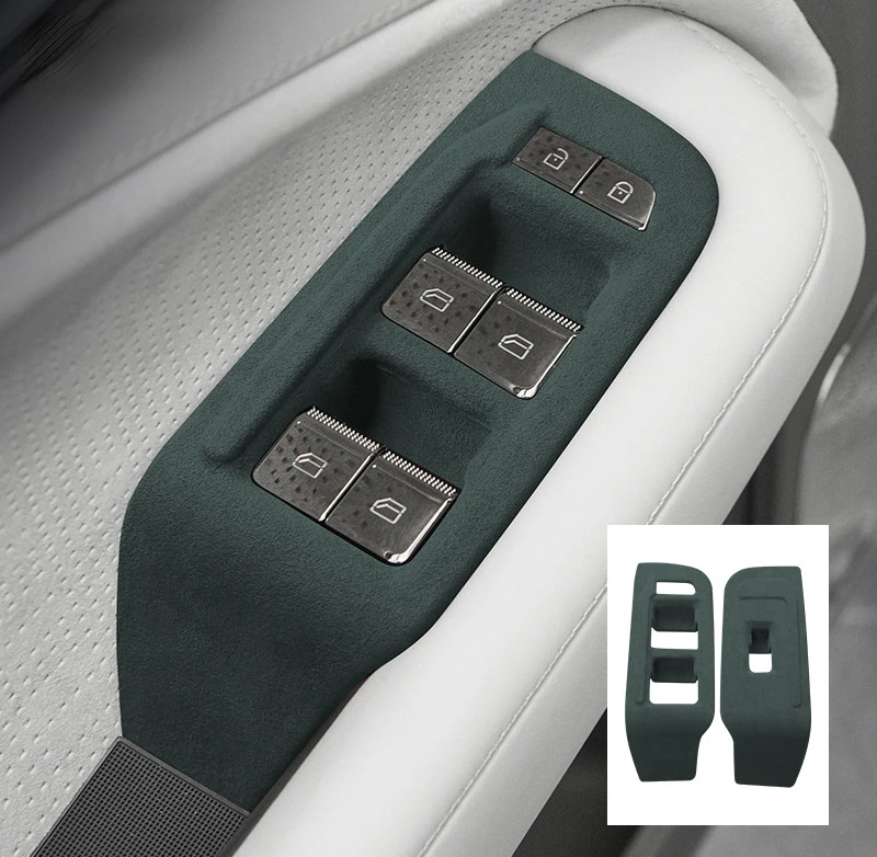 

Suitable For ZEEKR 009 2023 Suede Window Lift Button Control Panel Armrest Frame Multi-color Optional