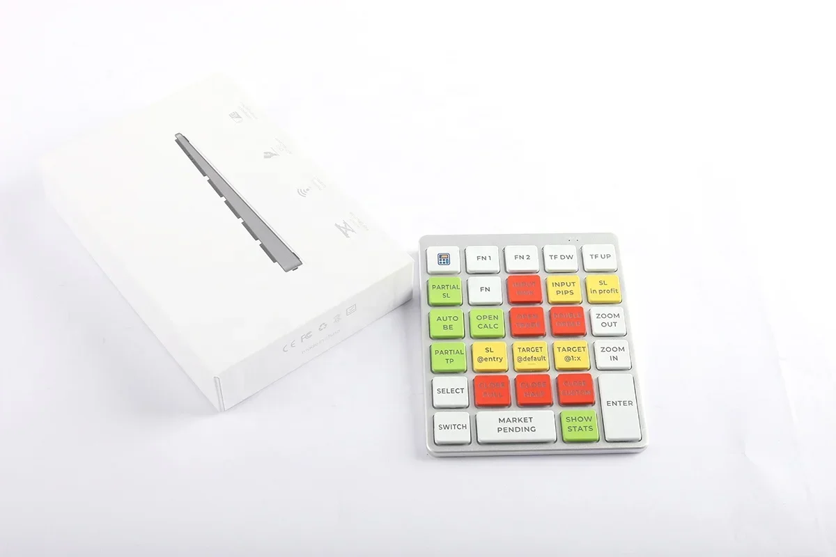 new product ideas 2024 Oem custom BT mini trading keyboard programmable magic key numpad for metatrader