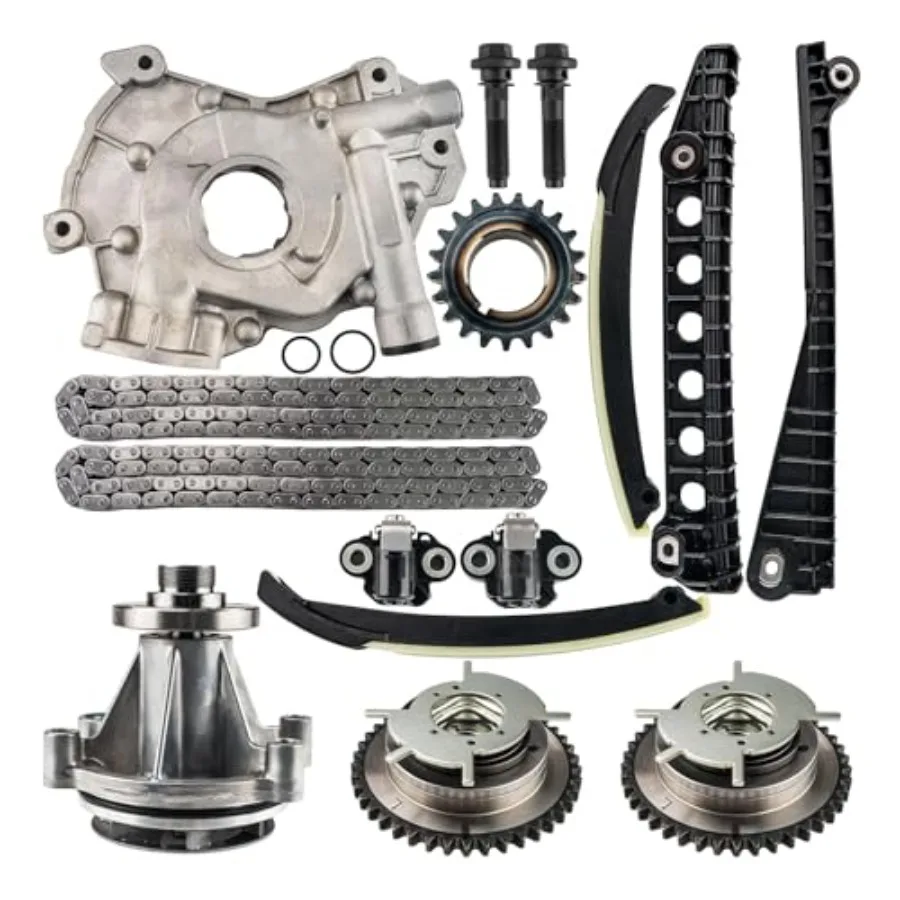 

Engine Timing Chain Kit WSprocket Compatible with F150 2004-2008 Expedition 2005-2008 F250 Super Duty 2005-2008 5.4L F350 Super