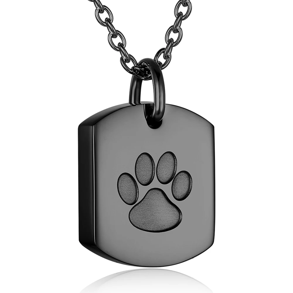 Cremation Necklace - Stainless Steel Ashes Pendant for Human Ash, Memorial Urn Jewelry Keepsake