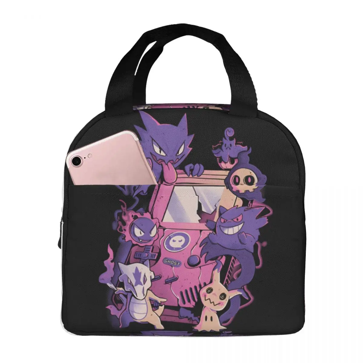 console-fantasma-ao-ar-livre-fechamento-com-ziper-2024-novo-pokemon-lancheira-saco-para-mulheres-crianca-lancheiras