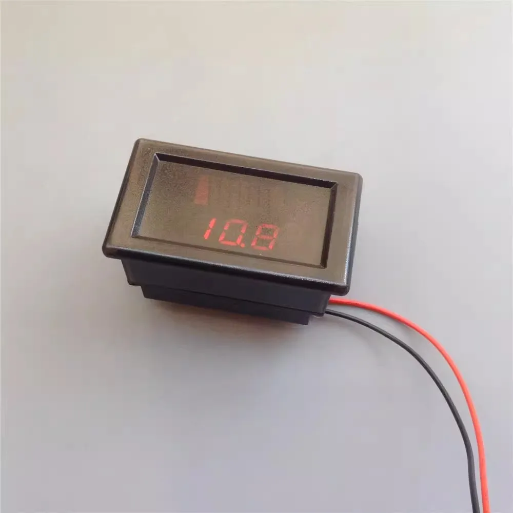 

Dredger Battery Monitor Waterproof Voltage & Battery Gauge Meter 12V~60V Universal RC Boat Car FPV Drone