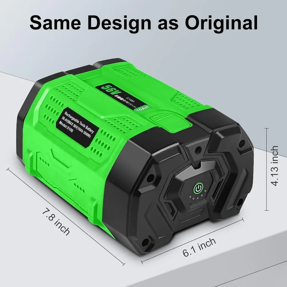 Reemplazo de alta capacidad 10,0Ah