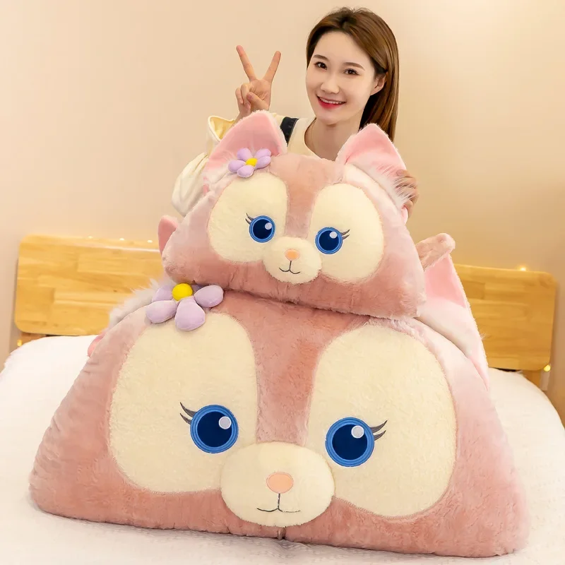 Disney Cartoon Lina Belle Cushion LinaBell Pillow Anime Girls Plush Doll Pillow Plush Backrest Ragdoll Bedside Pillow Plush Toy