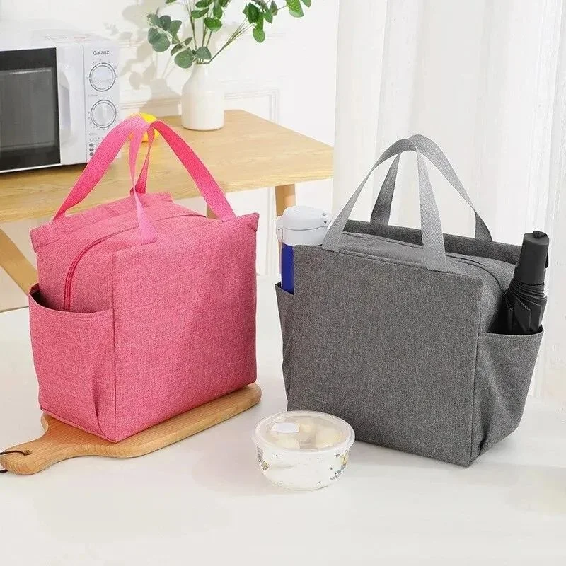 Large Capacity Cooler Bag Waterproof Oxford Portable Zipper Thermal Lunch Bags Insulated Freezer Bag Camping Picnic Bag