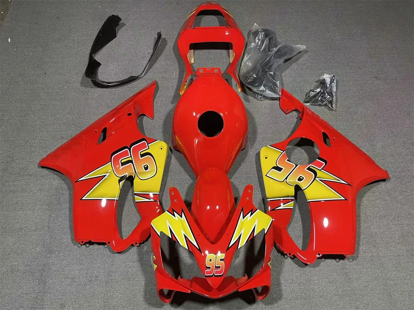 Motorcycle Fairing Applicable to Honda CBR600F F4I 2004 2005 2006 2007 CBR600 04 05 06 07 Fairing  motorcycle housing