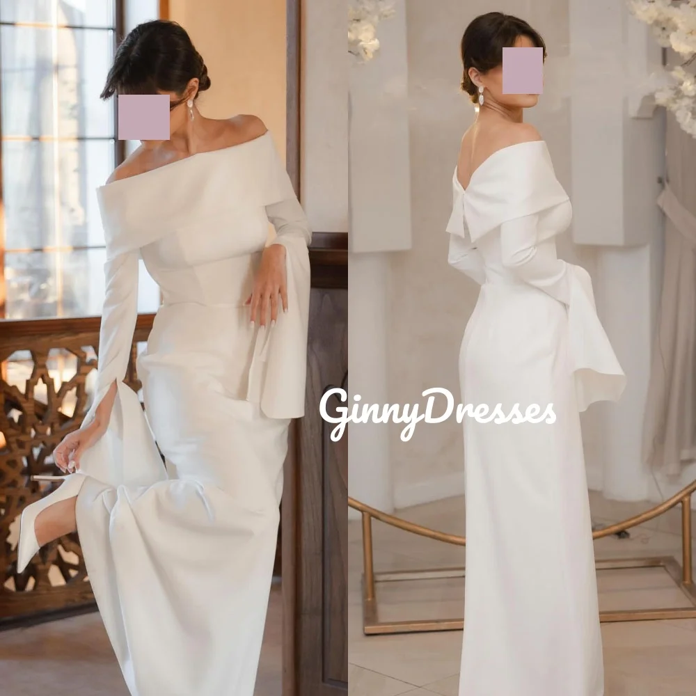 

Трапеция с рюшами на заказ, свадебное платье без бретелек, платья длиной до пола для выпускного вечера, на молнии с длинными рукавами, Vestidos De Festa