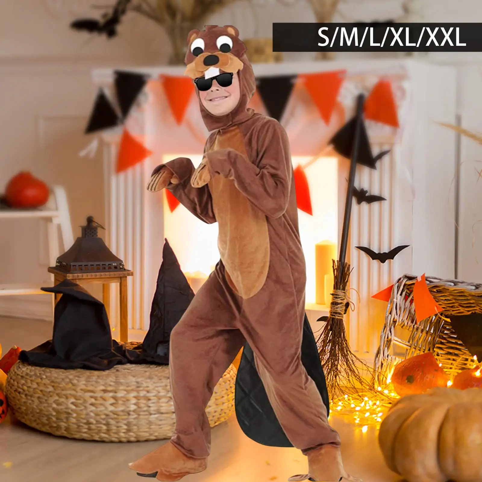 

Костюм речной выдры для детей, одежда для сна, нарядное платье для выступления на сцене, вечерние сувениры, товары для Хэллоуина, фестивалей, торжеств