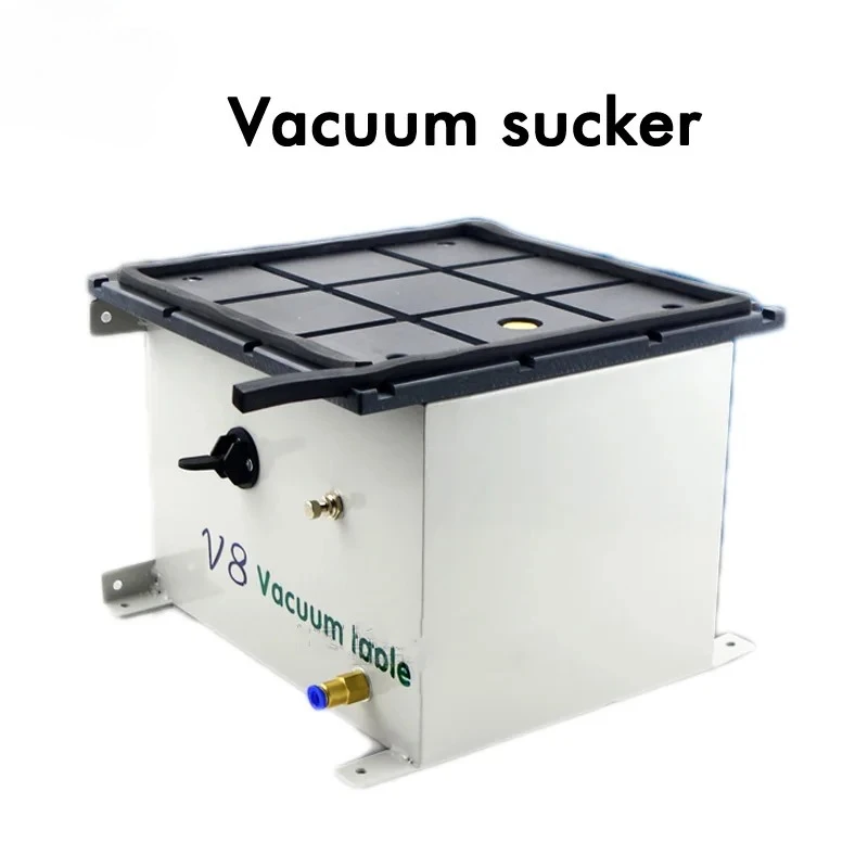Vacuum Suction Cups Machine V8 Woodworking Pneumatic Sheet Metal Suction Cup Hand Sealing Machine Fixed Table