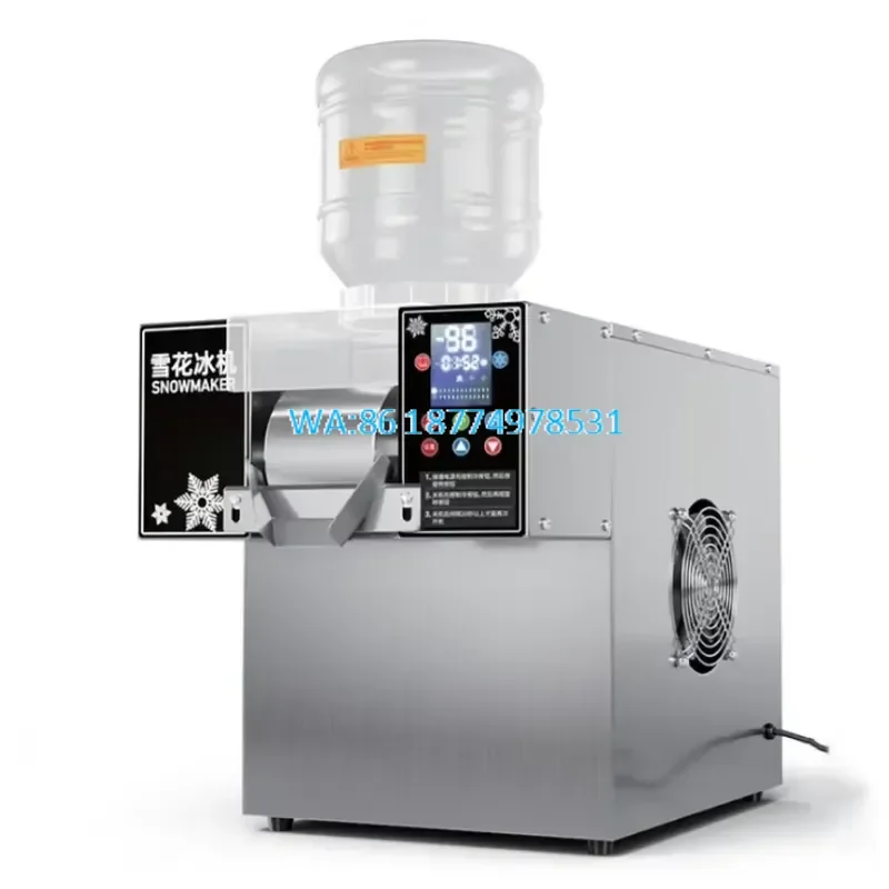 Wmwmnu for Stainless Steel Snow Ice Cream Maker Snowflake Ice Maker Flake Cream Crusher
