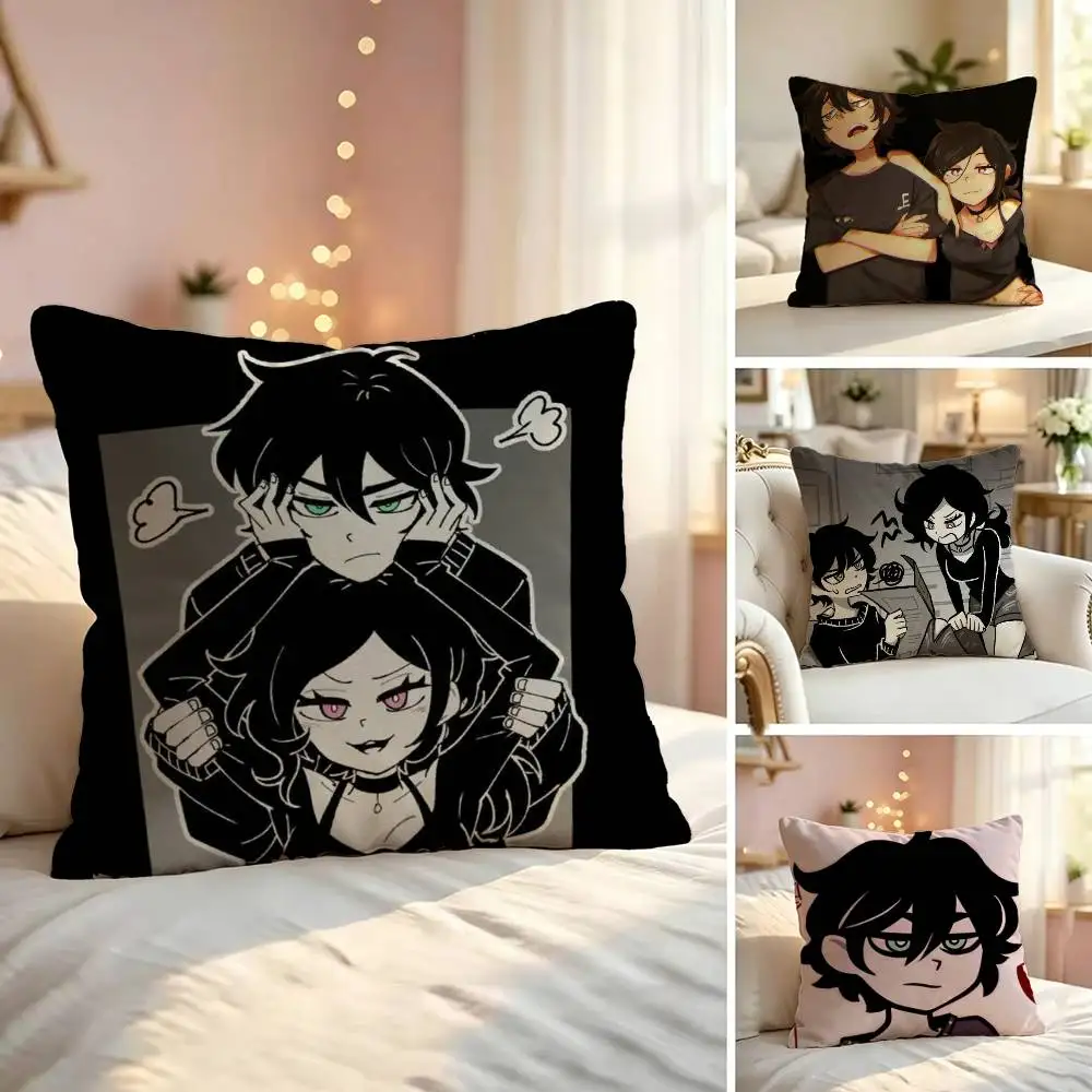 suspenseful The Coffin of Andy LeyLey Soft Pillow Shell For Sofa Living Space Bedroom Headboard Backrest Square Cushion Cozy