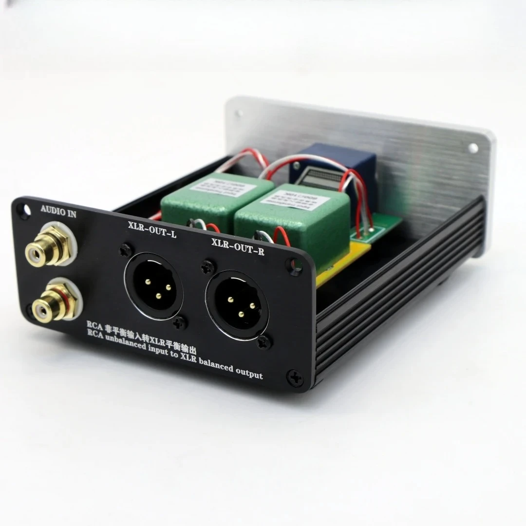 non-balanced to Balanced 600Ω:10K boost audio preamplifier