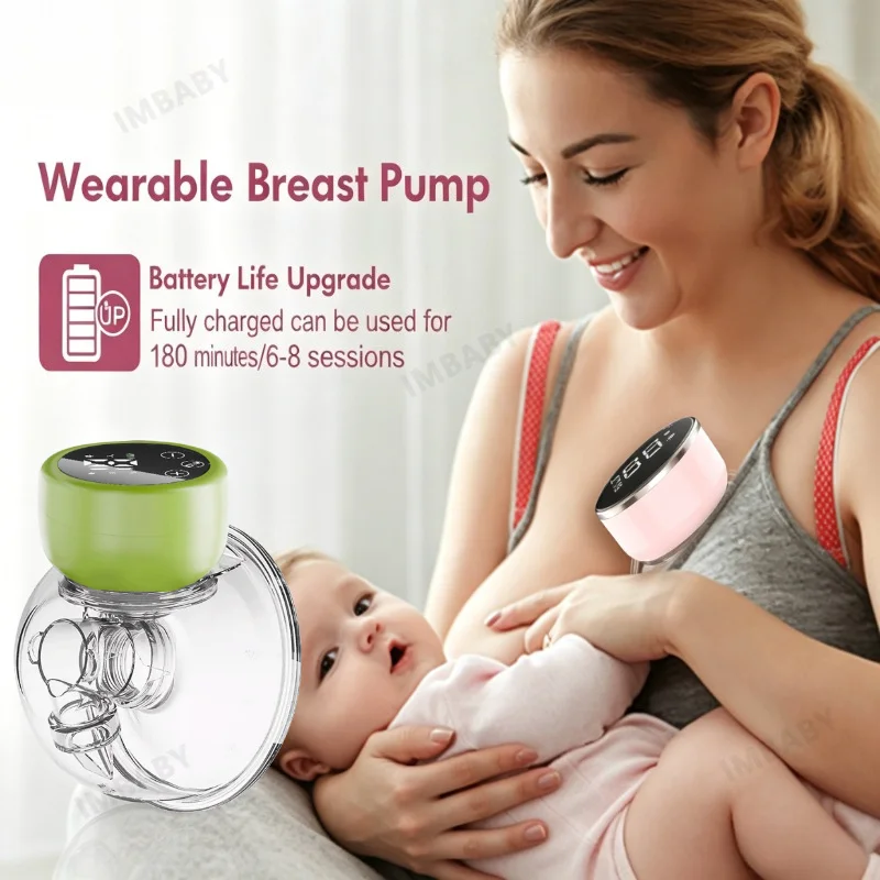imbaby-tiralatte-elettrico-indossabile-pompa-a-forte-aspirazione-con-massaggio-nascosto-e-a-prova-di-perdite-estrattore-di-latte-portatile-senza-bpa-e-a-mani-libere
