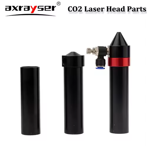 CO2 Laser Head Parts Air Nozzle Dia.20 FL 38.1/50.8/63.5/101.6mm Lens Tube Outer Diameter 25mm for CO2 Laser Engraving Machine - Image 6