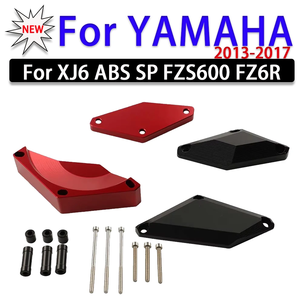 

New Engine Stator Guard Cover Case Protector Slider Crash Pad For YAMAHA XJ6 F S N XJ6F XJ6N Diversion FZ6R FZ6N FZ6 Accessories