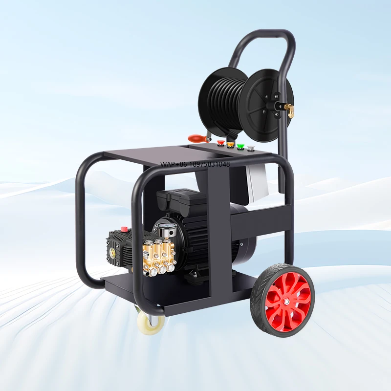 

2.2kw High Pressure Sewer Drain Cleaning Machine 150 Bar Pipeline Dredging New Condition for Municipal Pipeline Cleaning