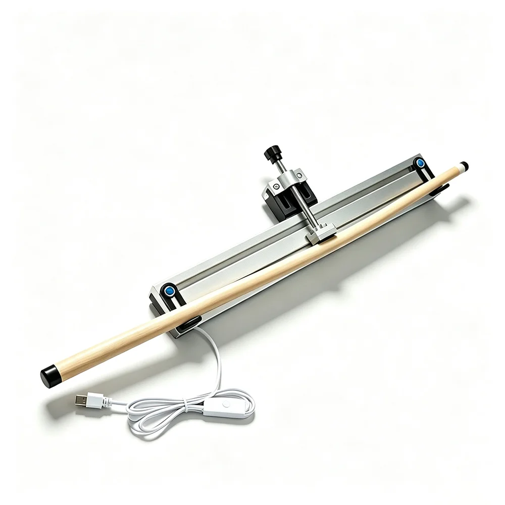 Cold‑Light Cue Correction Straightening Tool for Fishing Rod and Wood Stick Billiard Cue Straightener