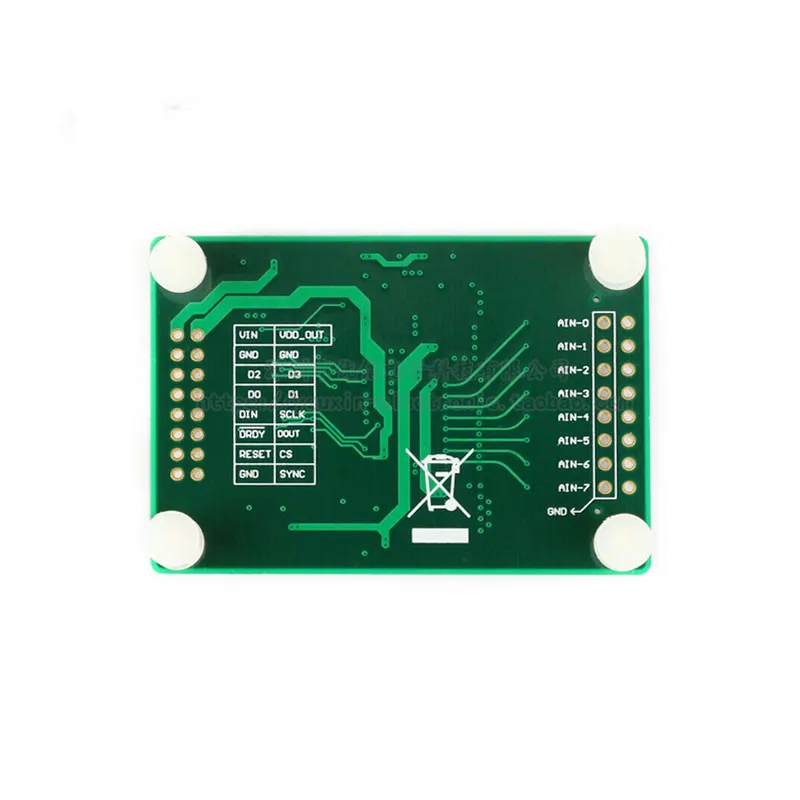 Módulo ADS1256IDB ADC de 24 bits/adquisición de datos de un solo extremo/entrada diferencial