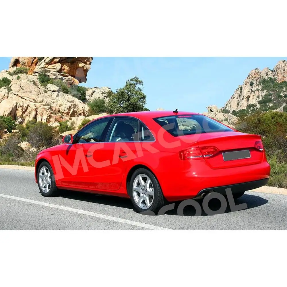 

JMCARCOOL Rear Diffuser Lip for Audi A4 B8 S4 2009-2012 Carbon Fiber Rear Bumper Spoiler Lip Extension Accessories