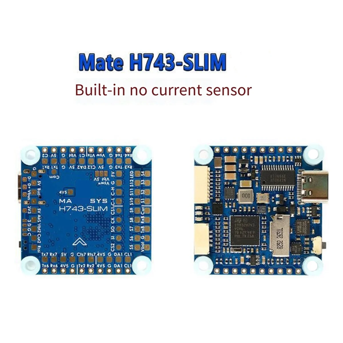 For MATEK H743-SLIM V3 FPV Controller Module Built-in No Current Sensor for RC Racing Drone Airplane