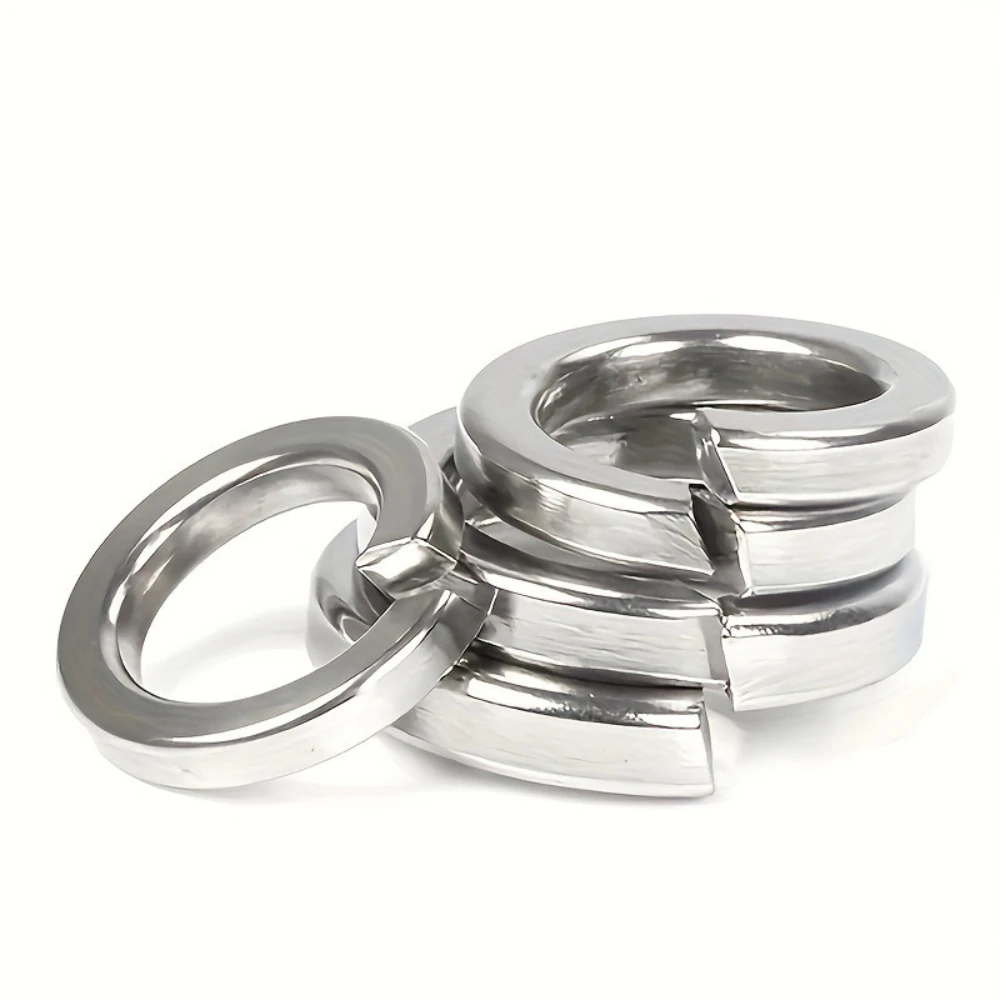 

480pcs Elastic Washer Set 304 Stainless Steel Spring Split Lock Washer Elastic Gasket M2 M2.5 M3 M4 M5 M6 M8 M10 M12