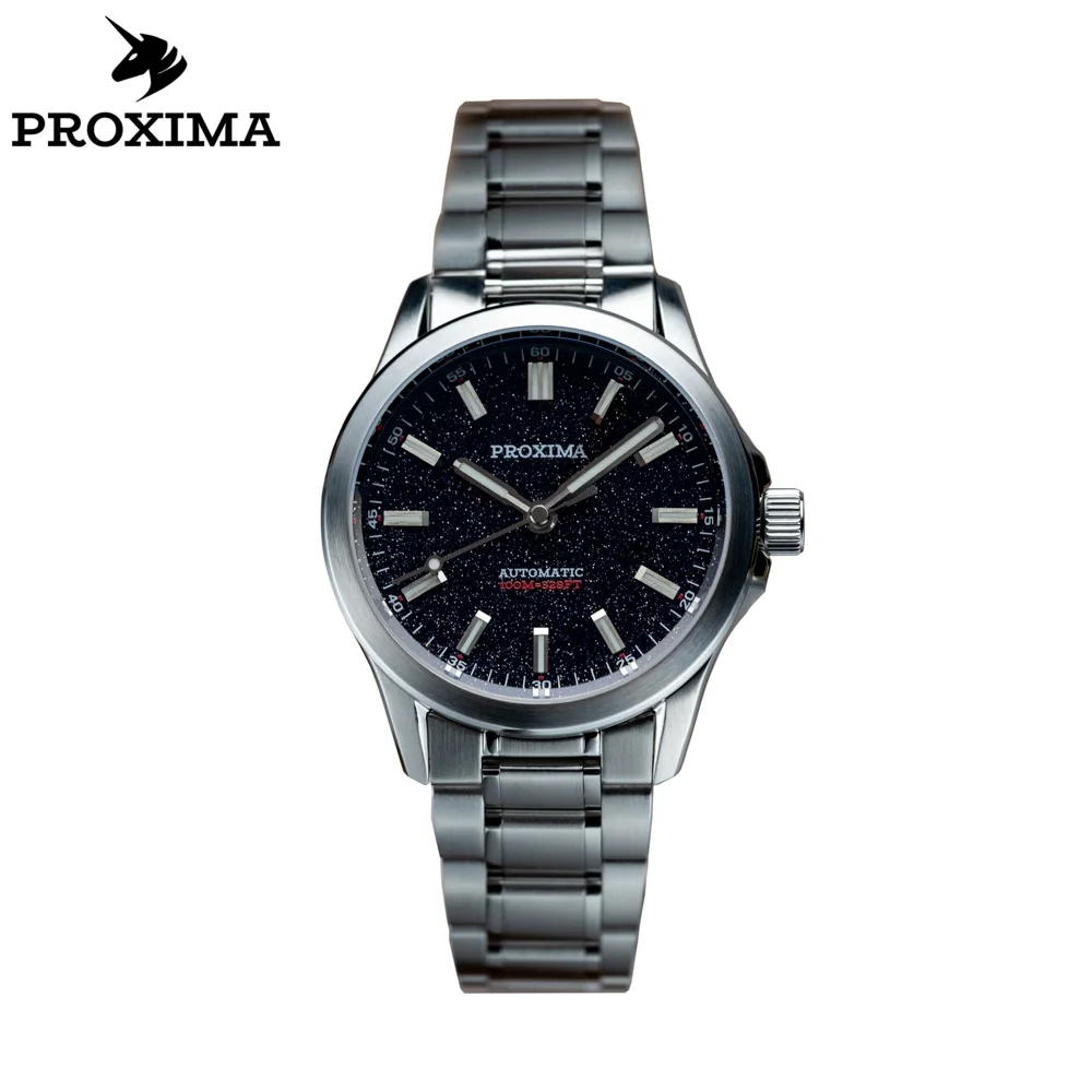 

PX1746 Новые мужские механические часы с авантюриновым циферблатом, сапфировое стекло, автоматические мужские часы Relogio Masculino