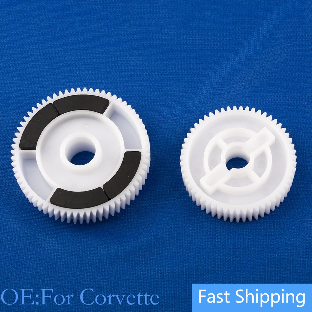 

2PCS Headlight Motor Gear Repair Kit Does Both Sides New For Chevrolet Corvette 1984 1985 1986 1987 5.7 CECF-CARK5846