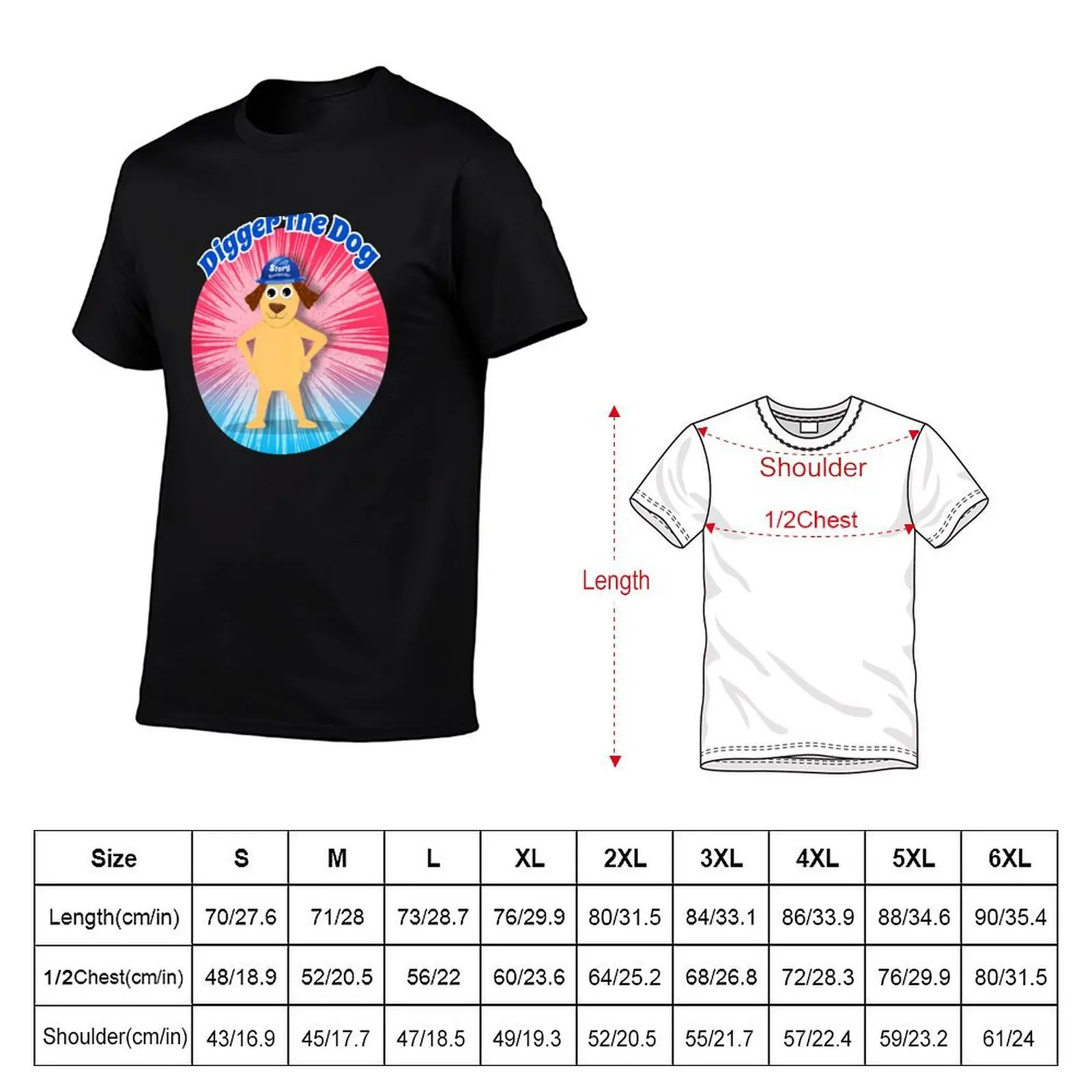 Digger the Dog Story Spectacular Podcast Kids by Storytacular T-Shirt anime essential t shirt big and tall t shirts for men