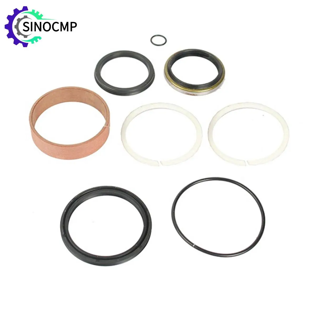 Forklift Intermediate Cylinder Oil Seal Repair Kit 04652-20080-71 For Toyota Forklift 8FG/8FD20-25 8FD\G20/25 FSV\FV