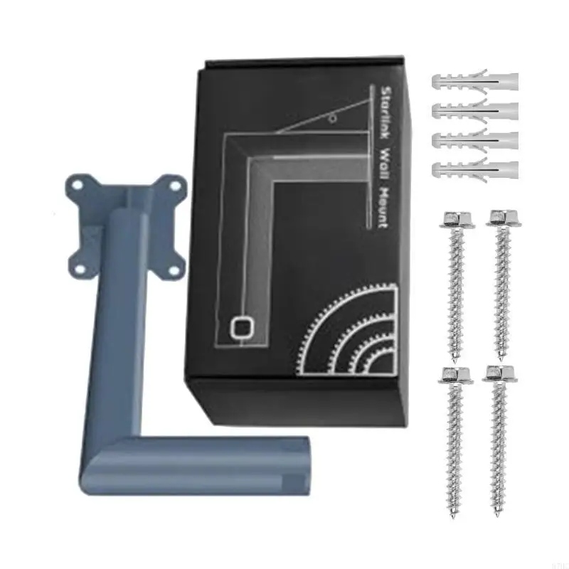 

Long Wall Mount SET Heavy Duty Long Wall Mount Reliable Long Wall Mount set Rusts Resistant Bracket Upgrades for Satellite 87HC