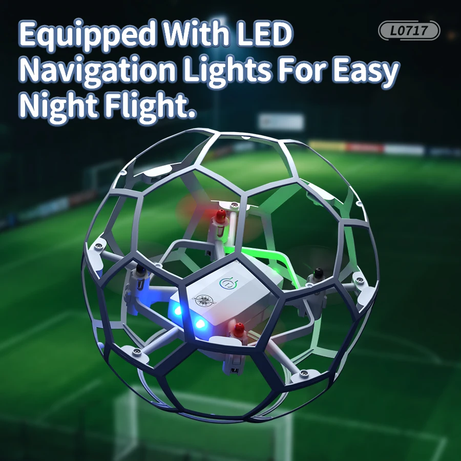 

Remote control soccer drone spherical remote control competition fall resistant holiday gift airplane aircraft