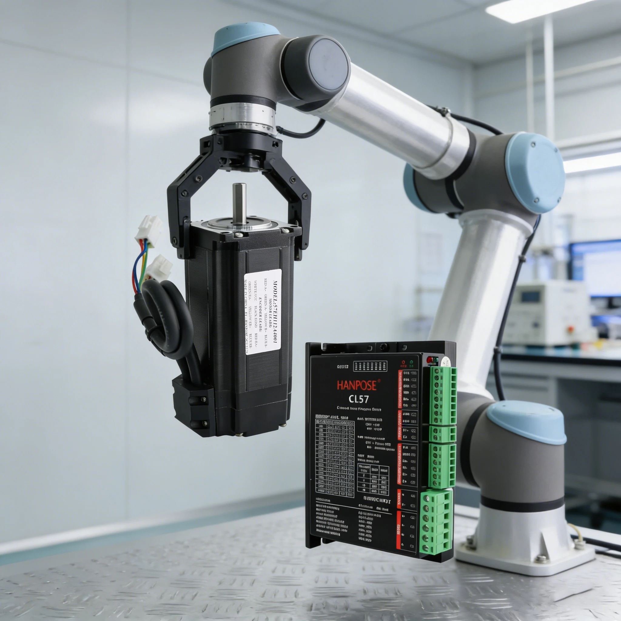 

Шаговый двигатель Nema23 с замкнутым контуром 4А 3.6Н.м, 57X100мм + драйвер CL57 для 3D-принтера, робота, работы с пенопластом и металлом (57EH112A4001)