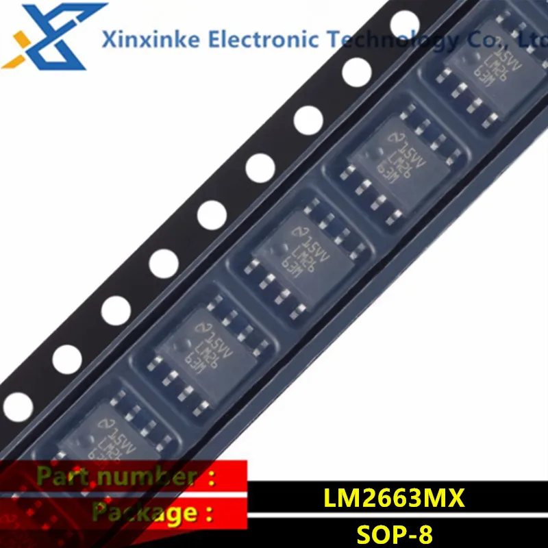

5PCS LM2663MX/NOPB SOIC-8 LM2663M Switching Voltage Regulators Switched Capacitor Vtg Cnvtr Brand New Original