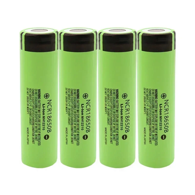 100% original new  lithium-ion 34B  NCR18650B 3.7V 3400mAh for flashlight USB 18650 rechargeable battery